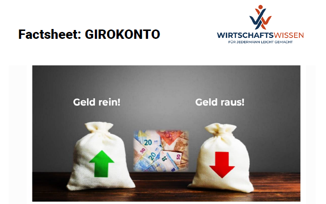 Beispiel eines WiWi-Factsheets